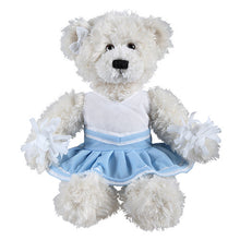 Soft Plush Stuffed Brandon Cream Teddy Bear with Cheerleader Outfit