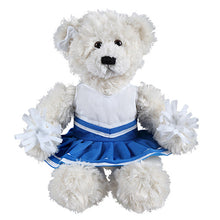 Soft Plush Stuffed Brandon Cream Teddy Bear with Cheerleader Outfit