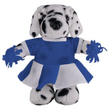 Soft Plush Stuffed Dalmatian with Cheerleader Outfit