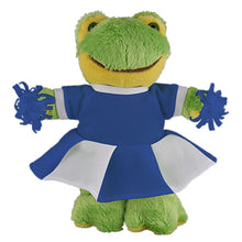 Soft Plush Stuffed Frog with Cheerleader Outfit