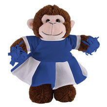Soft Plush Stuffed Monkey with Cheerleader Outfit