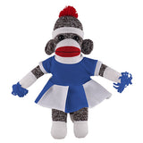 Orginal Sock Monkey with Cheerleader Outfit