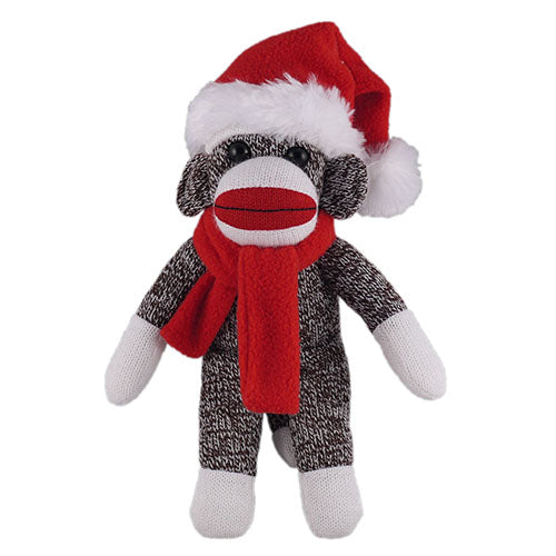 Original Gray Sock Monkey 10"