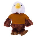 Soft Plush Eagle with Tee 12"-4