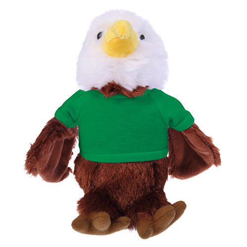 Soft Plush Eagle with Tee 12"