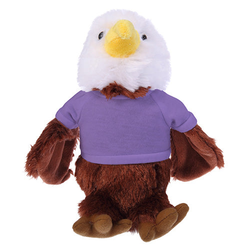 Soft Plush Eagle with Tee 12"