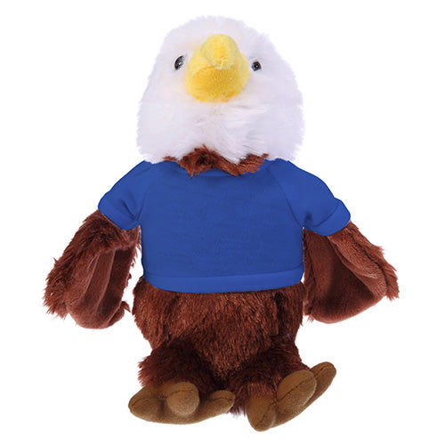 Soft Plush Eagle with Tee 12"