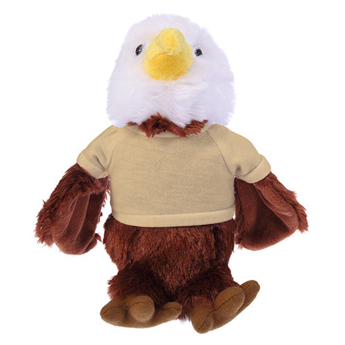 Soft Plush Eagle with Tee 12"