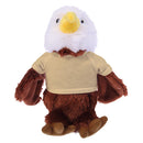 Soft Plush Eagle with Tee 12"-16