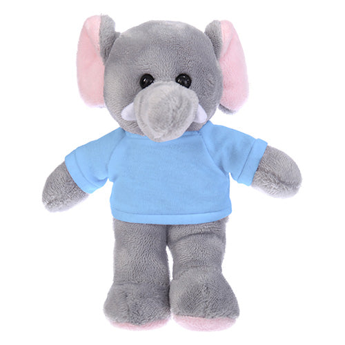 Soft Plush Elephant with Tee 8"