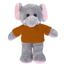 Soft Plush Elephant with Tee 12"-4