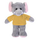 Soft Plush Elephant with Tee 12"-6