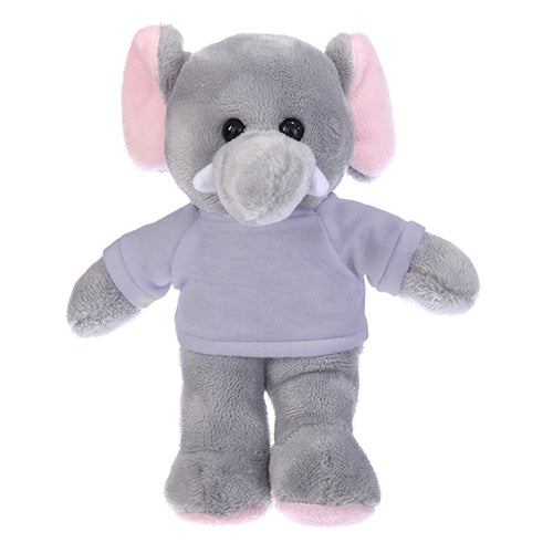 Soft Plush Elephant with Tee 12"