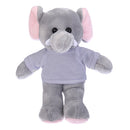 Soft Plush Elephant with Tee 12"-7