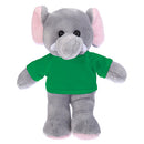 Soft Plush Elephant with Tee 12"-8