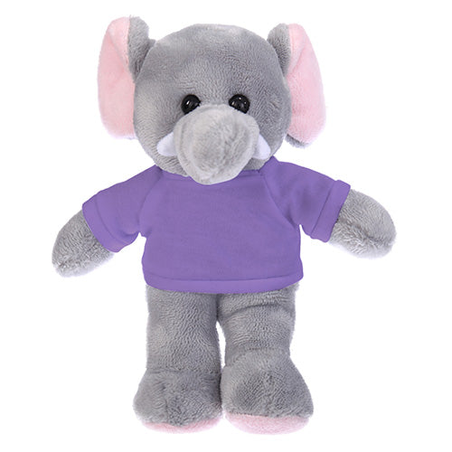 Soft Plush Elephant with Tee 12"