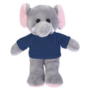Soft Plush Elephant with Tee 12"-10