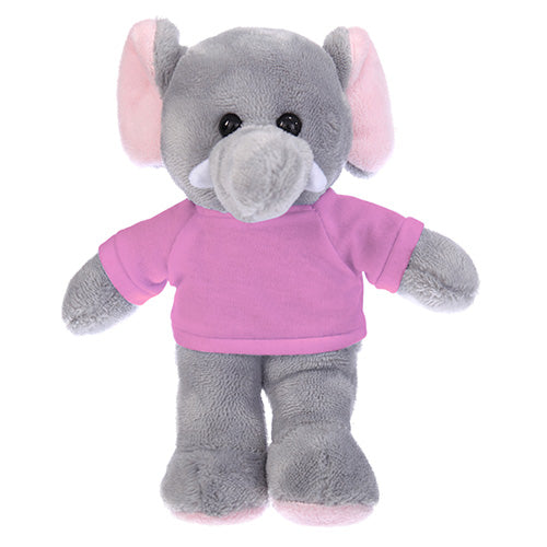 Soft Plush Elephant with Tee 12"