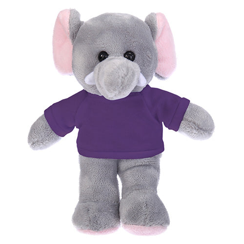 Soft Plush Elephant with Tee 12"