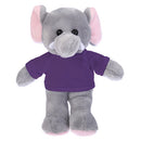 Soft Plush Elephant with Tee 12"-13
