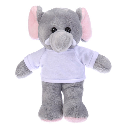 Soft Plush Elephant with Tee 12"