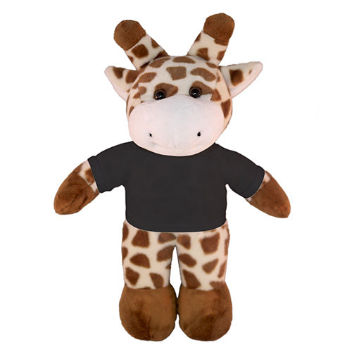 Soft Plush Giraffe with Tee 8"