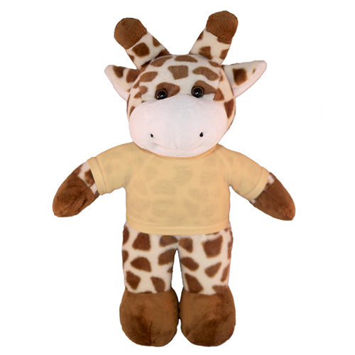 Soft Plush Giraffe with Tee 8"