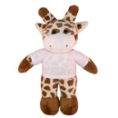 Soft Plush Giraffe with Tee 8"-16