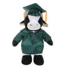 Graduation Stuffed Animal Plush Cow 12