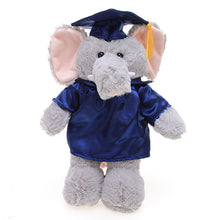 Graduation Stuffed Animal Plush Elephant 12