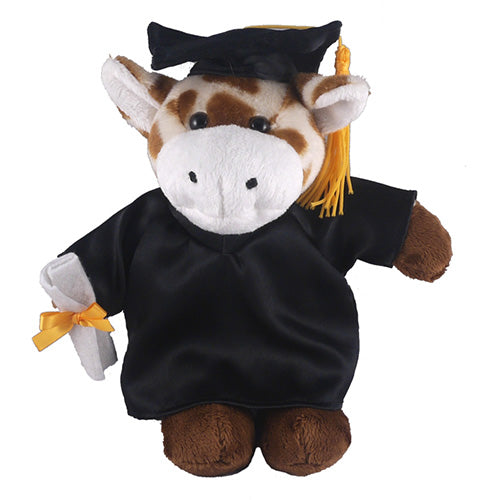 Graduation Stuffed Animal Plush Giraffe 12"