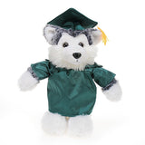 Graduation Stuffed Animal Plush Husky 12"