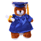 Soft Plush Kangaroo with Graduation Cap and Gown