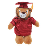 Soft Plush Lion in Graduation Cap & Gown Stuffed Animal