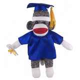 Original Sock Monkey (Plush) in Graduation Cap & Gown