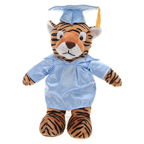 Graduation Stuffed Animal Plush Tiger 12"