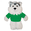 Soft Plush Husky with Tee 12"-9