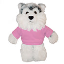 Soft Plush Husky with Tee 12"-13