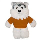 Soft Plush Husky with Tee
