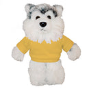 Soft Plush Husky with Tee 12"-7