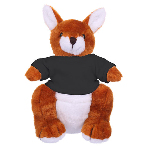 Soft Plush Kangaroo with Tee 8"