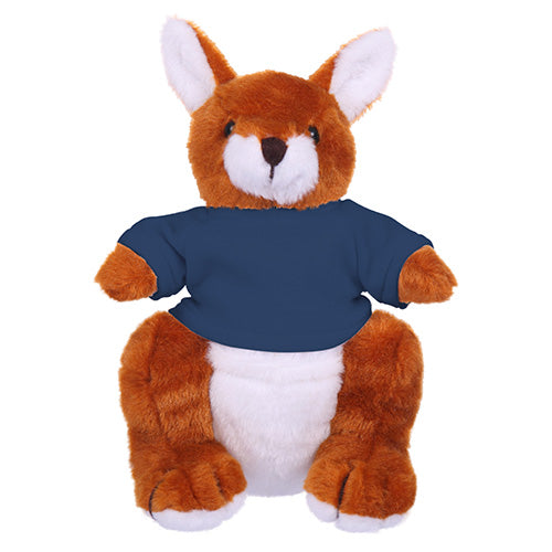 Soft Plush Kangaroo with Tee 8"