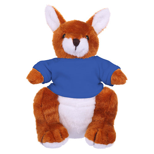 Soft Plush Kangaroo with Tee 8"