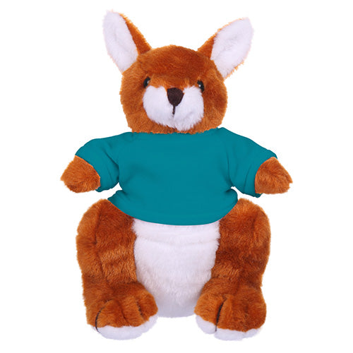 Soft Plush Kangaroo with Tee 8"