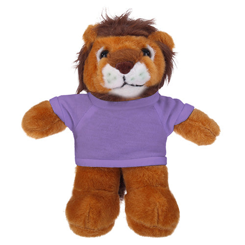 Soft Plush Lion with Tee 8"