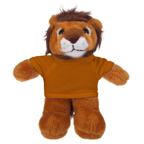 Soft Plush Lion with Tee 8"