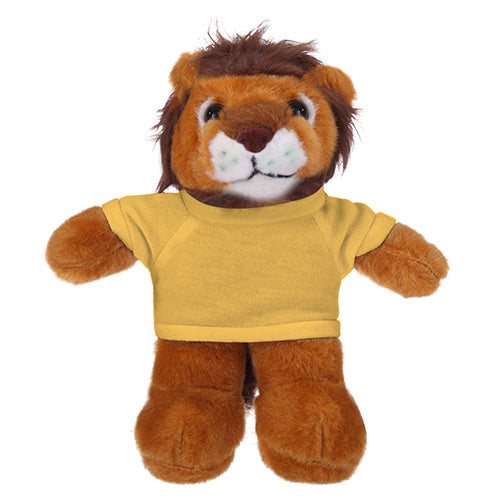 Soft Plush Lion with Tee 8"
