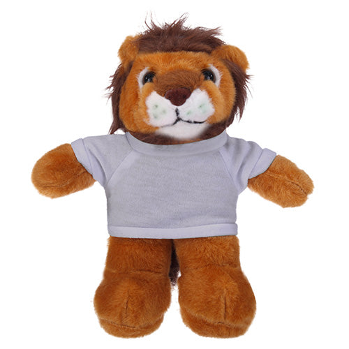 Soft Plush Lion with Tee 8"