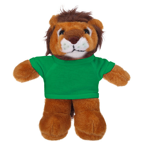 Soft Plush Lion with Tee 8"