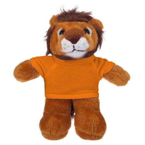 Soft Plush Lion with Tee 8"